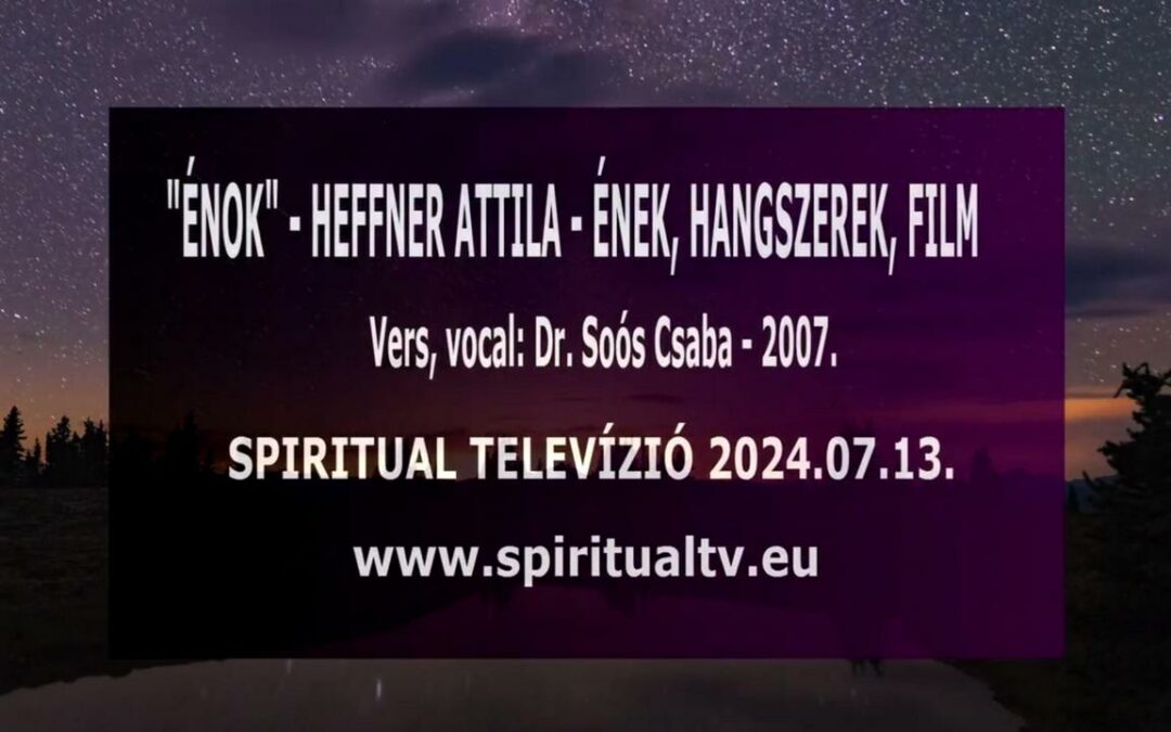 “ÉNOK” – ZENEMALOM -2024 /02. Heffner Attila